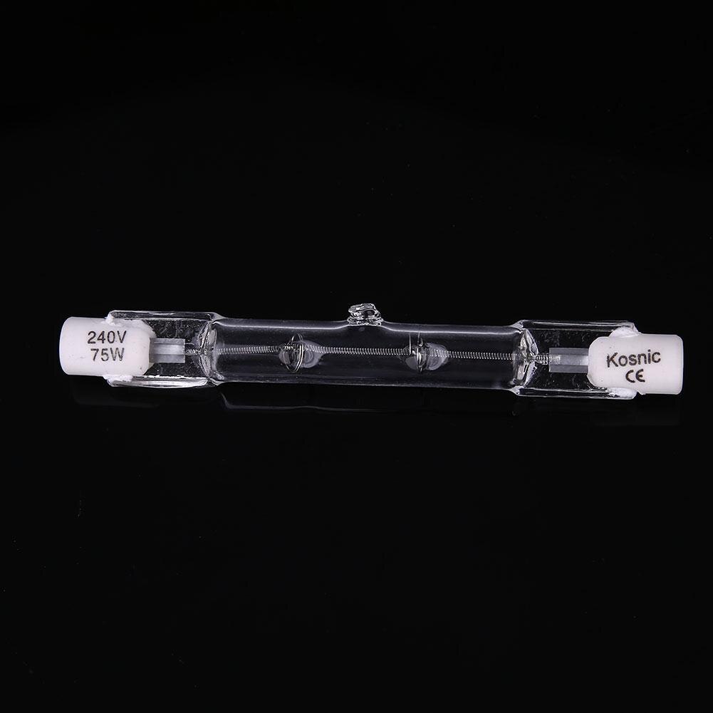 AC220-240V 75w halogênio luz iodo tungstênio lâmpada luminária durável