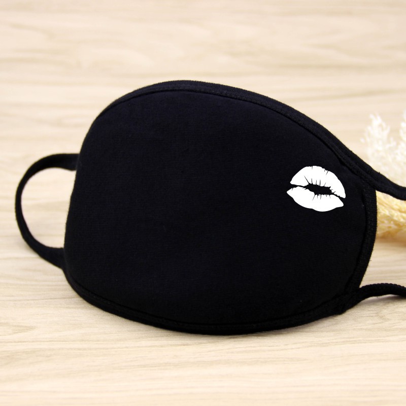 Anti Dust Mouth Mask K/DA KDA Akali Mask Cosplay Akali Assassin Cosplay Face Masks Cotton Dustproof Warm Mask