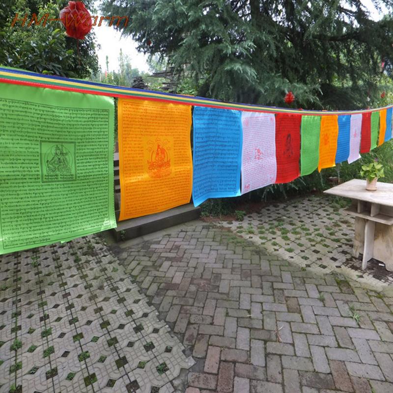 Religieuze Vlag Tibetaanse Boeddhistische Gebed Vlag Tibet Lung Ta Banner Geschriften Vlag Tibet Lung Ta Banner Geschriften Tuin Vlaggen