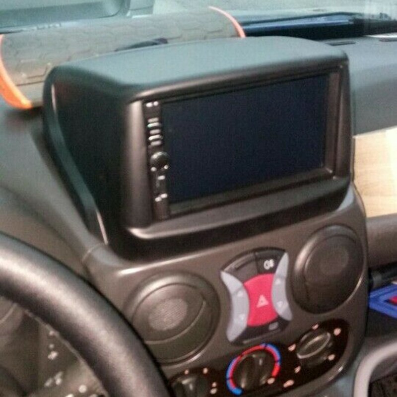 Voor autoradio, dvd-paneel, montagekit voor fiat doblo 2002 dvd-frame, dashboardkit