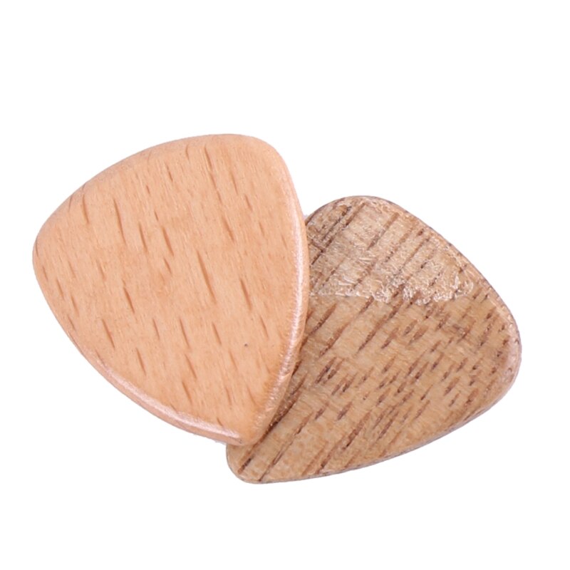 Médiator de guitare en bois pour guitare acoustique électrique pièces de basse Instrument de musique
