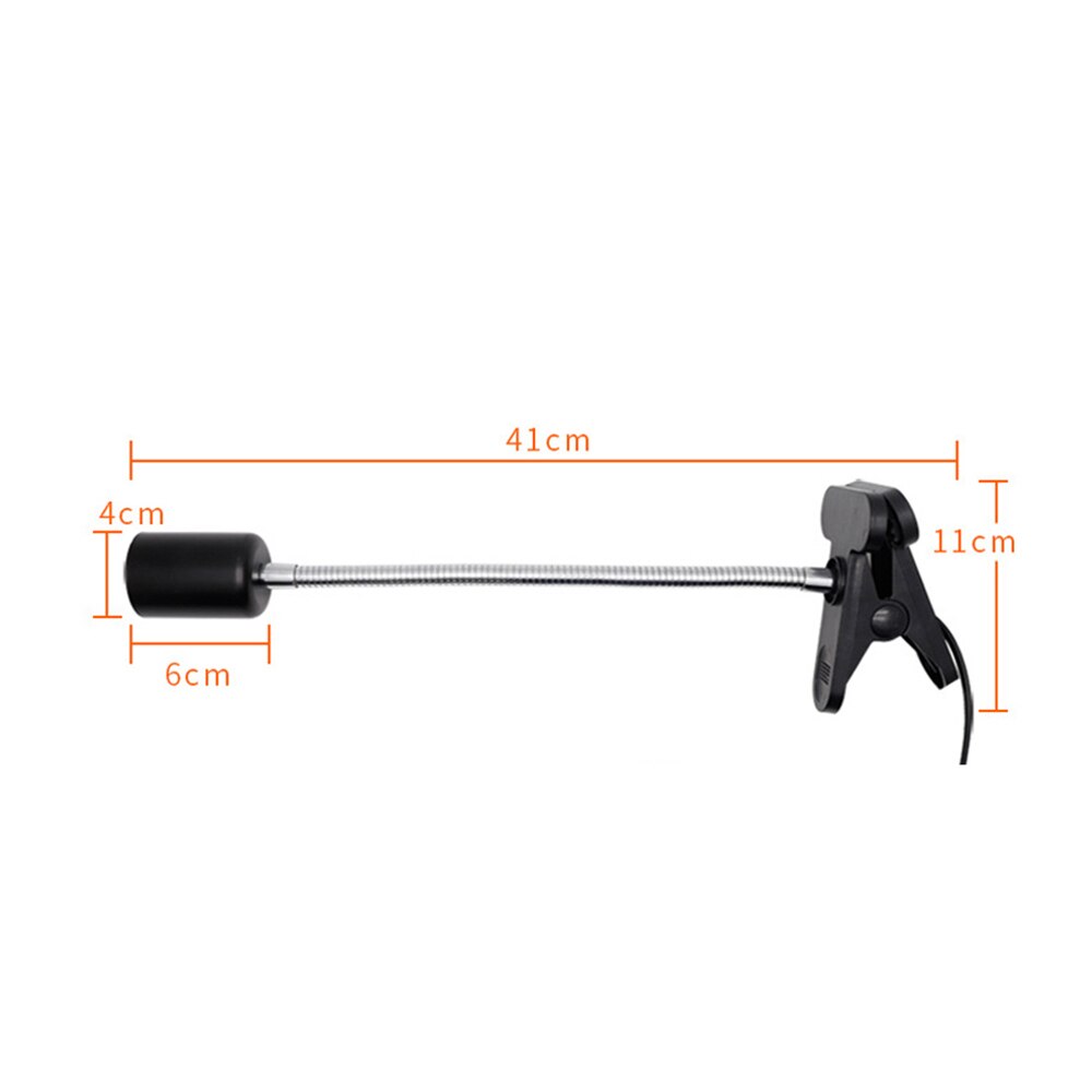 Uva + uvb lampa klämlampa hållare sköldpadda sola värme lampa sköldpaddor sola lampa lampa kit