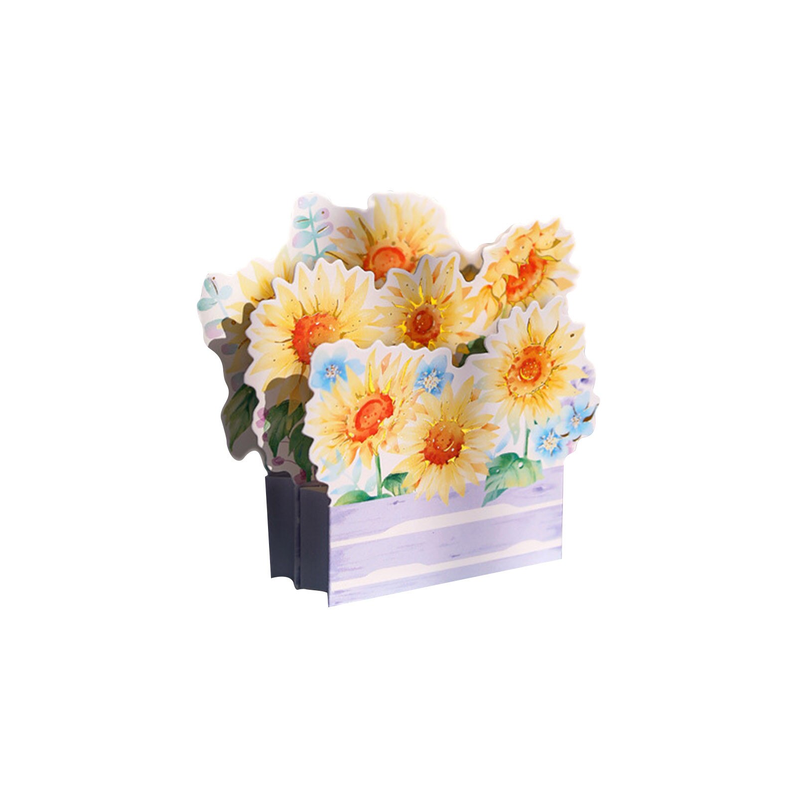 1PC Mother's Day Flower Pop-up Card-3D Cards Spring Mother Greeting Card for Wedding Birthday Event Party Supplies Cards: C
