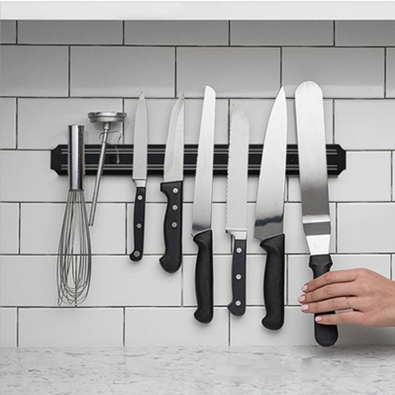 Powerful Magnetic Stainless Steel Magnetic Knife Holder Wall-mounted Kitchen Magnet Magnet Convenient and Practical Knife Holder