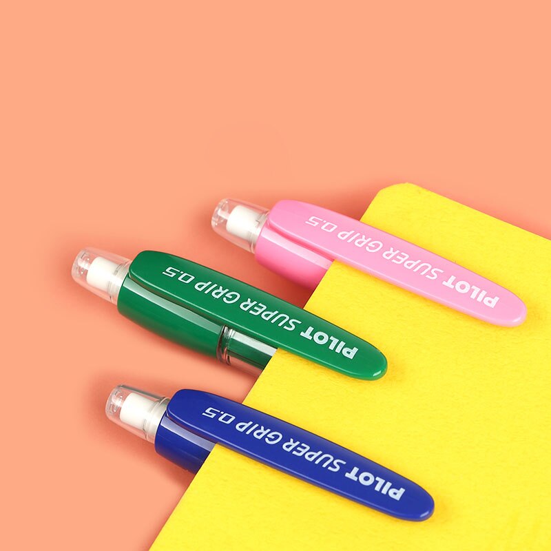 3 stykker japan Pilot h -185- sl flerfarget mekanisk blyant 0.5 mm kontor- og skolepapirer skrivemateriell