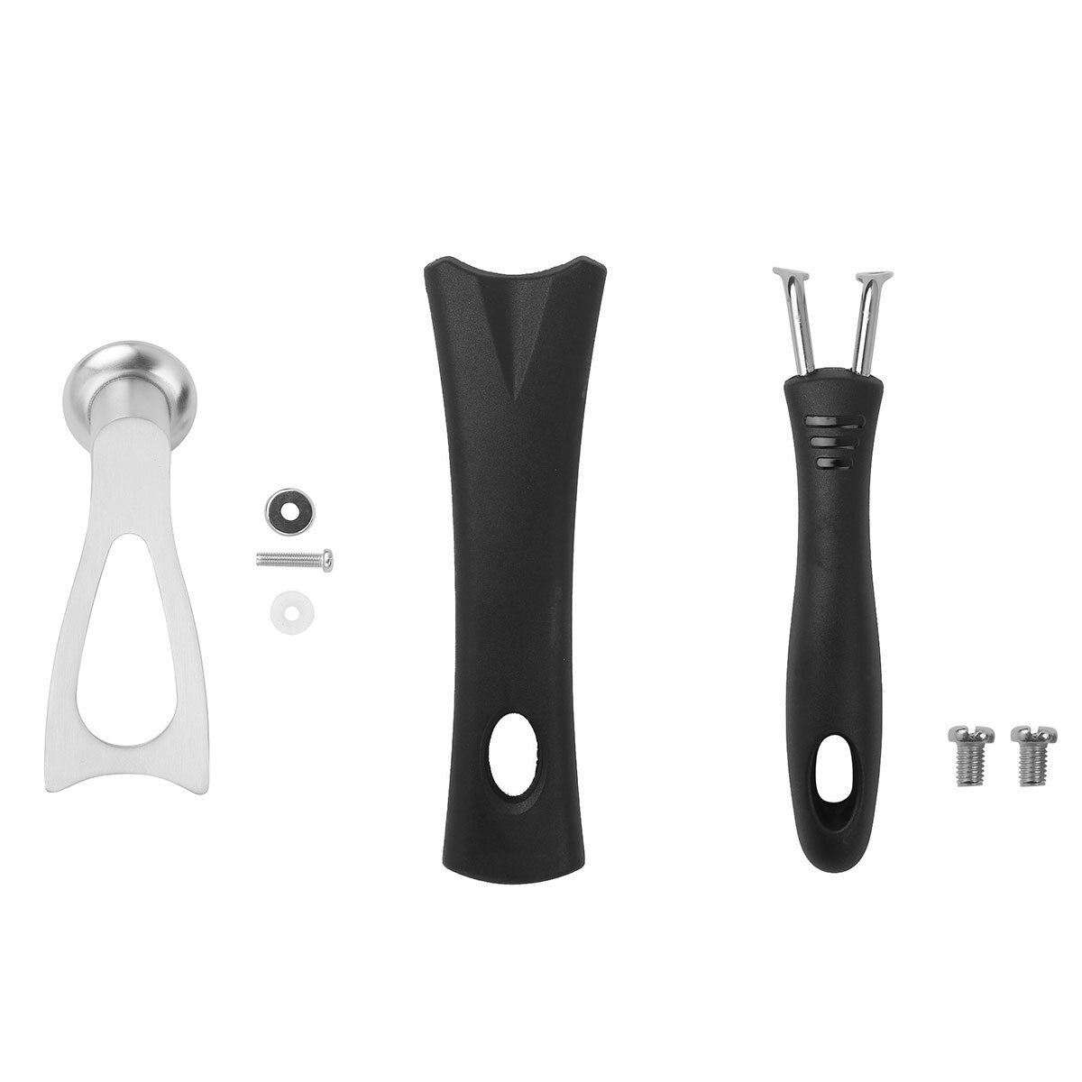 Stainless Steel Removable Pot Handle with Screw Universal Lid Handle Cooking Frying Pan Grill Pans Kitchen Cookware Accessory