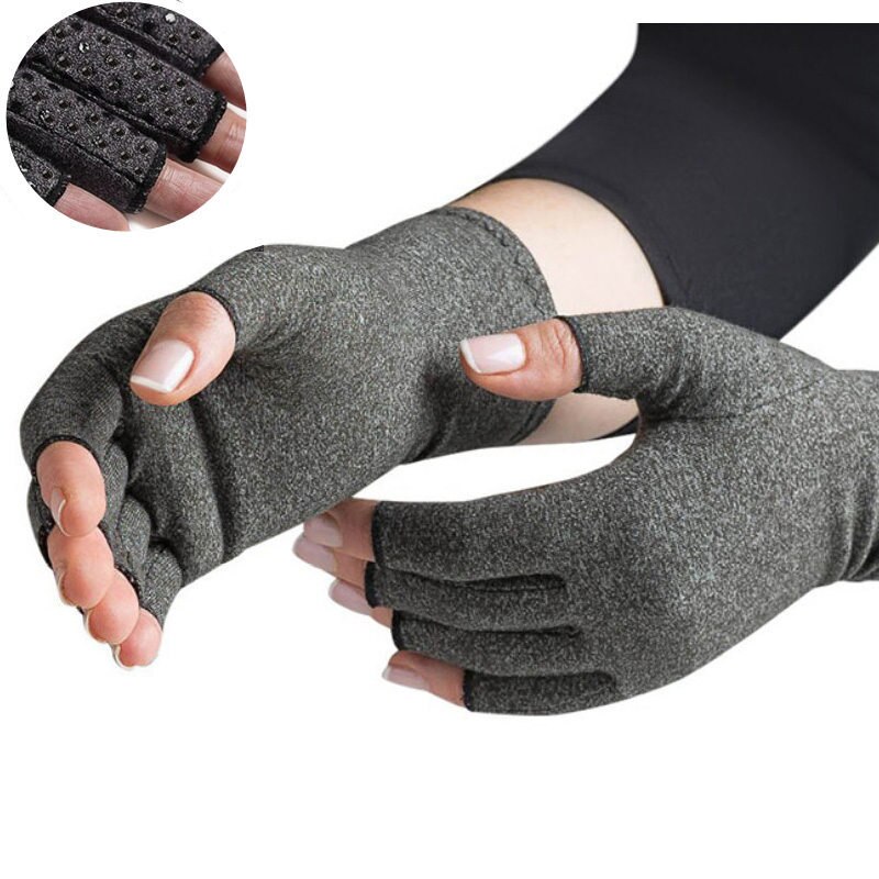 Guantes magnéticos antiartritis para terapia de compresión y salud, guante de seguridad deportiva para el descanso de la muñeca y el dolor de manos reumatoide