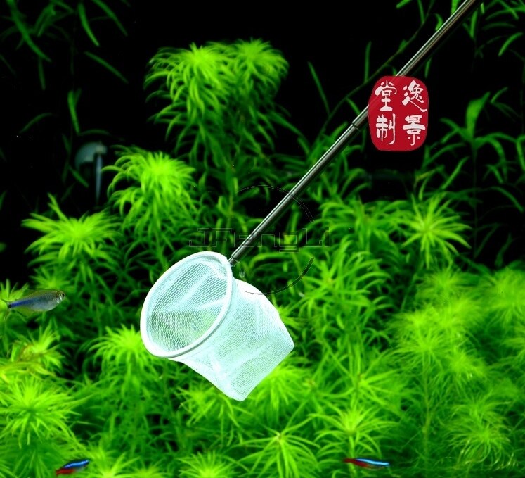 JFENGLI Special net aquarium shrimp small fish 3D retractable fish catch net