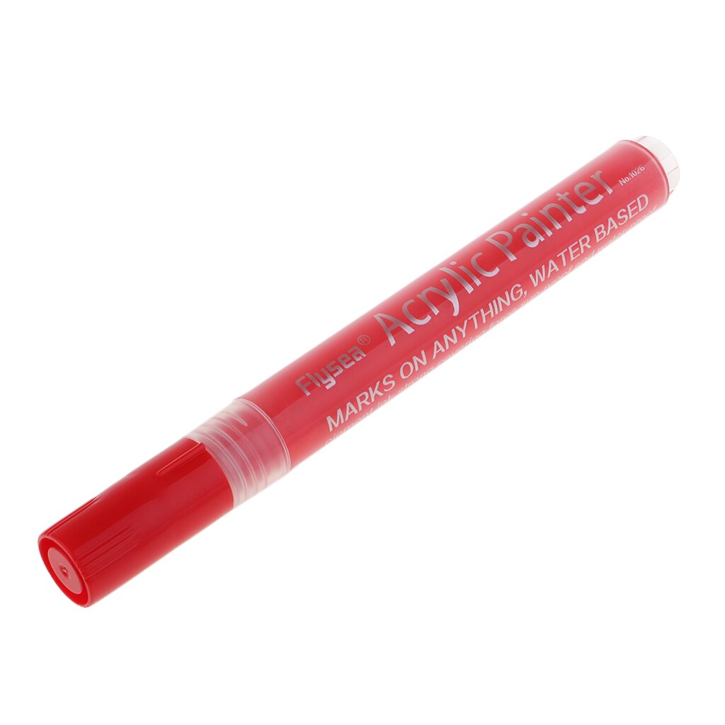 Waterproof Marker Paint Pens, Water Based Paint Marker, Writes on Almost Anything, 5 Colors Choose (141 x 12 mm)