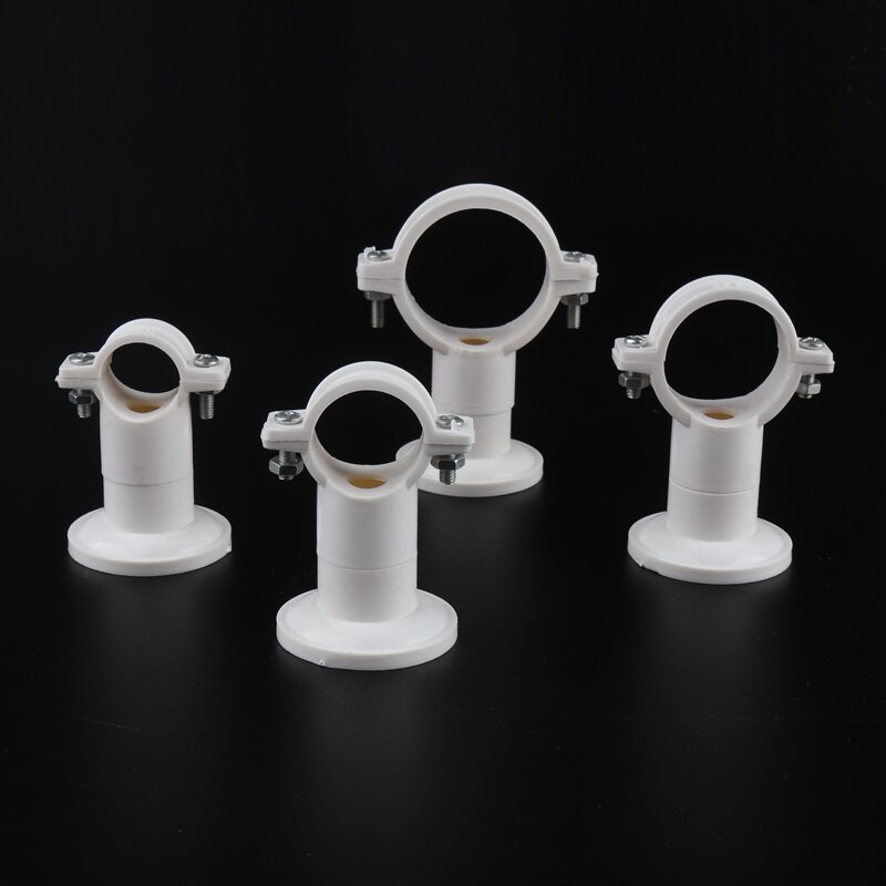 4 kpl 20mm 25mm 32mm 40mm pvc putken kannatin vesiputkipidike puutarhakasteluliitin liittimet kova putkikiinnike