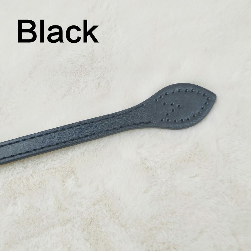 61cm Bags Straps Handbag Slim Handles Replacement for Handbag Strap DIY Accessories Bag Straps PU Leather Bag Straps Handle Belt: black