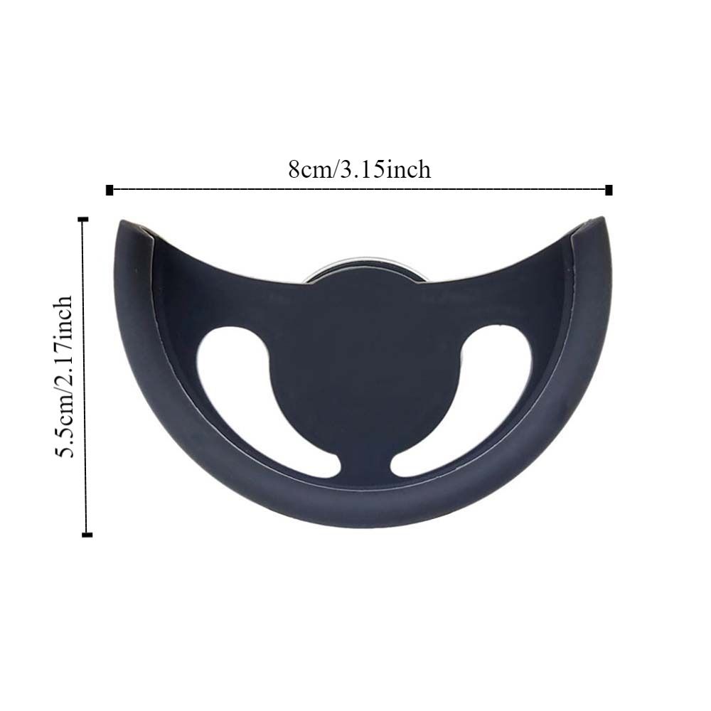 Soporte de aromaterapia para coche de forma redonda, soporte de plástico, ambientador para salida de aire, Clip, difusor de aromaterapia duradero de para coche