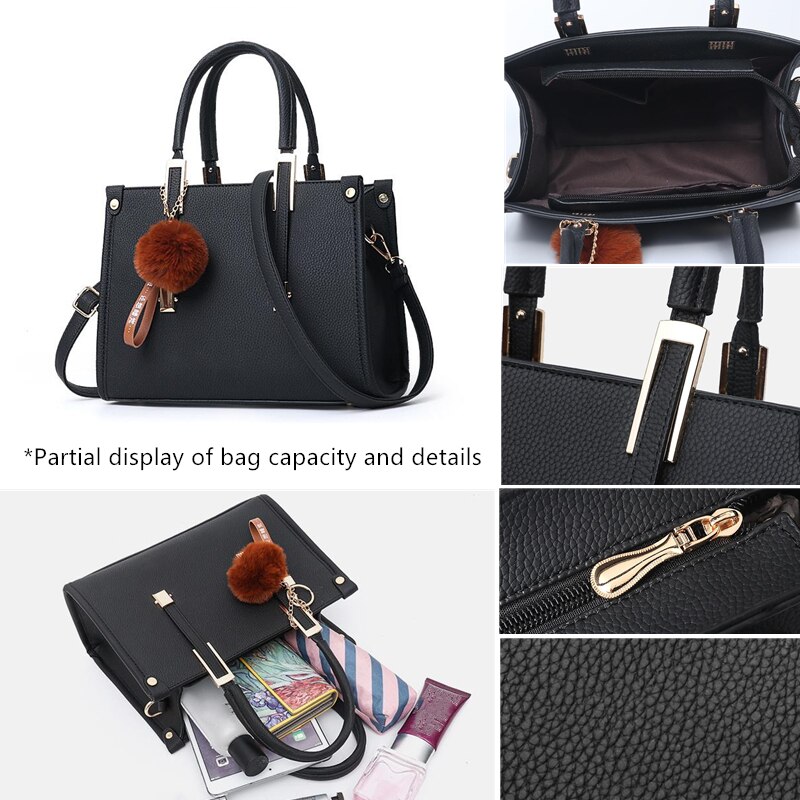 LKEEP Mini Boston Shoulder Bag Women Leather Long Handbags Female Crossbody Messenger Bag Bolsa Sac Ladies Small Tote