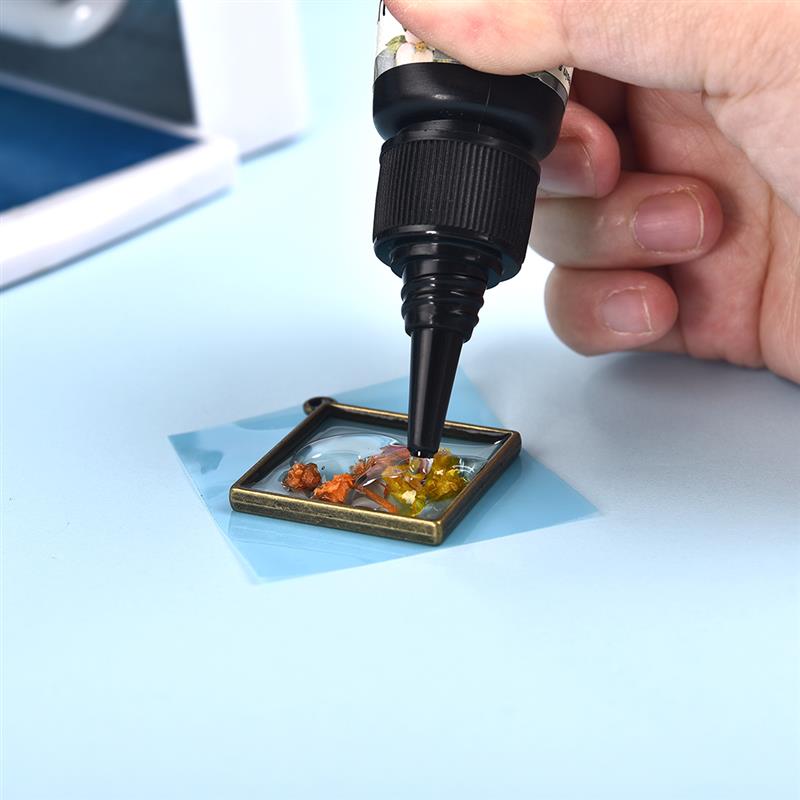 Colle en résine époxy UV transparente, cristal, durcissant aux ultraviolets, séchage solaire, activation par la lumière du soleil, bricolage, outils de fabrication de bijoux