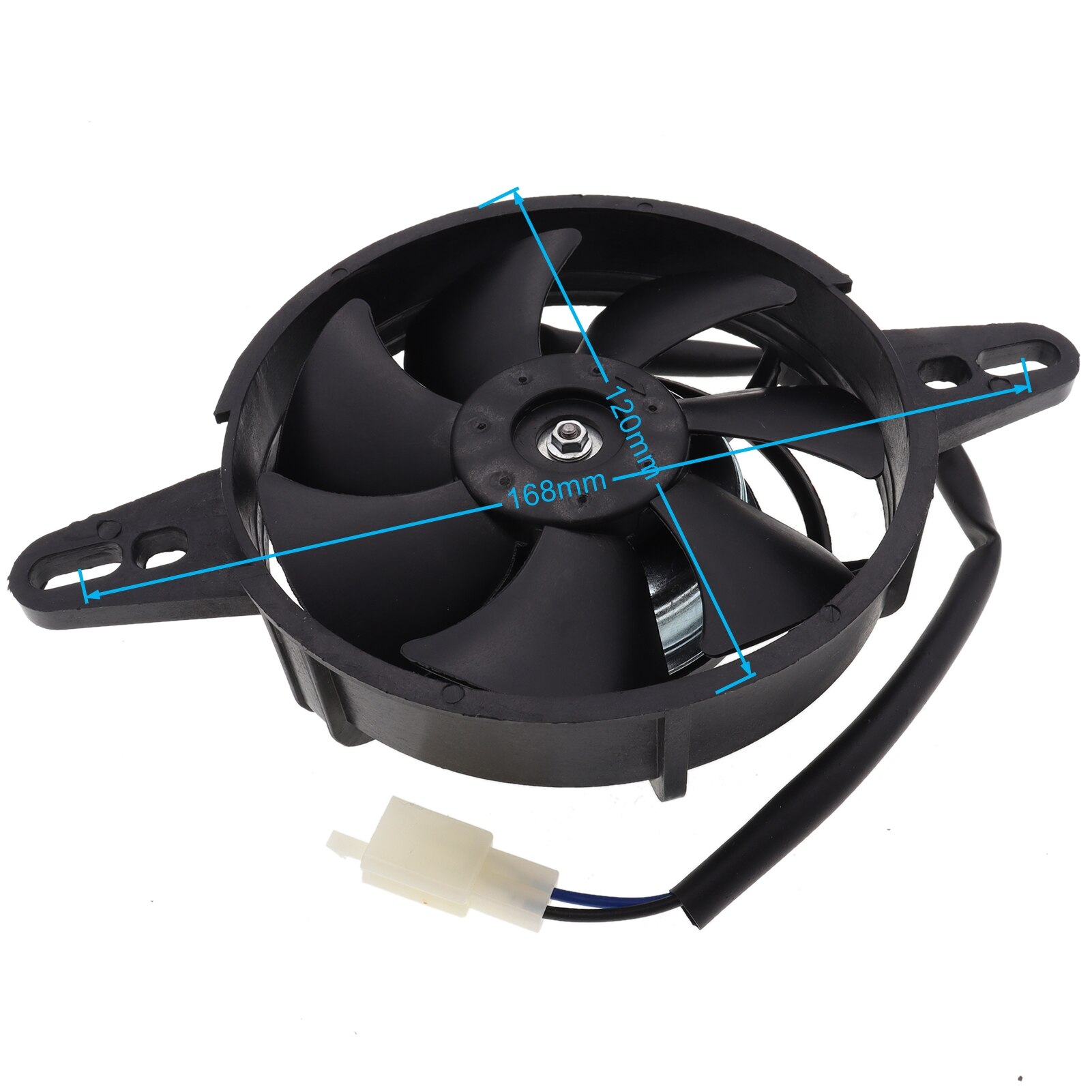 Motorcycle Oil Cooler Electric Engine Radiator Cooling Fan for 150cc 200cc 250cc Chinese ATV Quad Go Kart Buggy