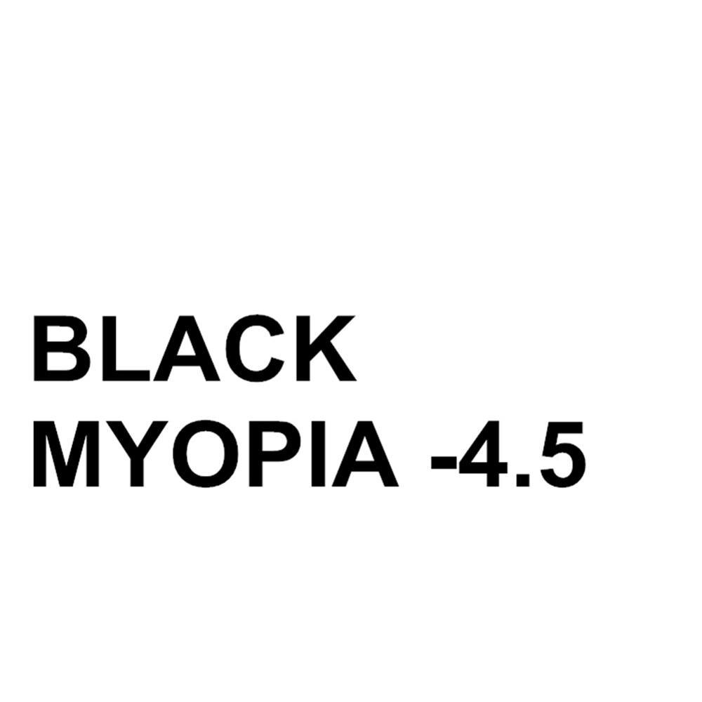 Receptbelagda optiska simglasögon närsynthet glasögon multi silikon anti-dimbelagda vattentäta simglasögon glasögon dioptri: Svart närsynthet 450