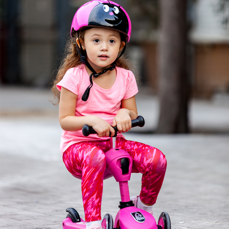 Umwandlung freundlicher Dreirädrige Rolle Fahrt Fahrrad draussen Dreirad Baby 3 in 1 Laufrad Fahrt Auf Spielzeug yoya kinderwagen