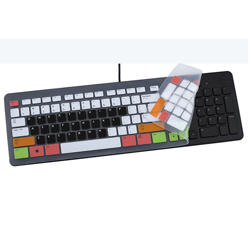 Keyboard Cover for Dell Desktop Computer Keyboard KB113T KB113P Keyboard Protective Film 3847 3647 Key Dust Cover Protecter Film: type1