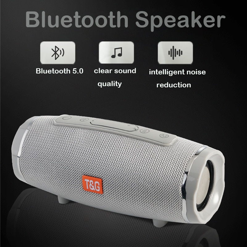 20W Portatile Senza Fili di Bluetooth Altoparlante Impermeabile di Sostegno Speaker Radio FM Carta di TF Cinghia Esterna Della Cinghia con Subwoofer Altoparlante Colonna