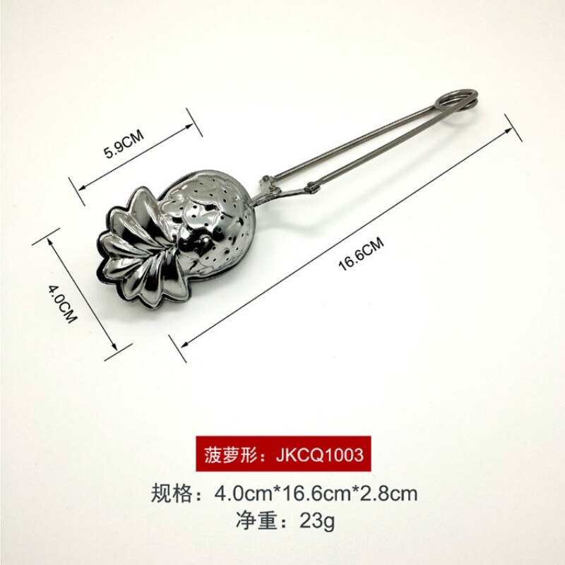 Håndholdt måne tekanne hjerte te infuser rustfritt stål sfære netting sil kaffe urte krydder filter diffuser te ball 4pc/ lot