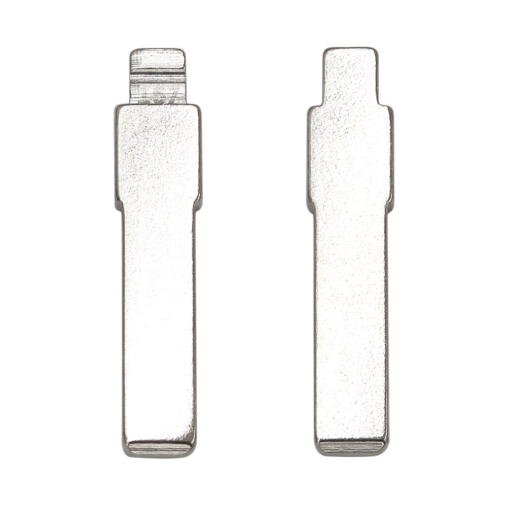 10x Metal Ongeslepen Flip Sleutel Blad - Voor Fiat Punto Ducato Panda Idea - KD Xhorse VVDI JMD Compatibel