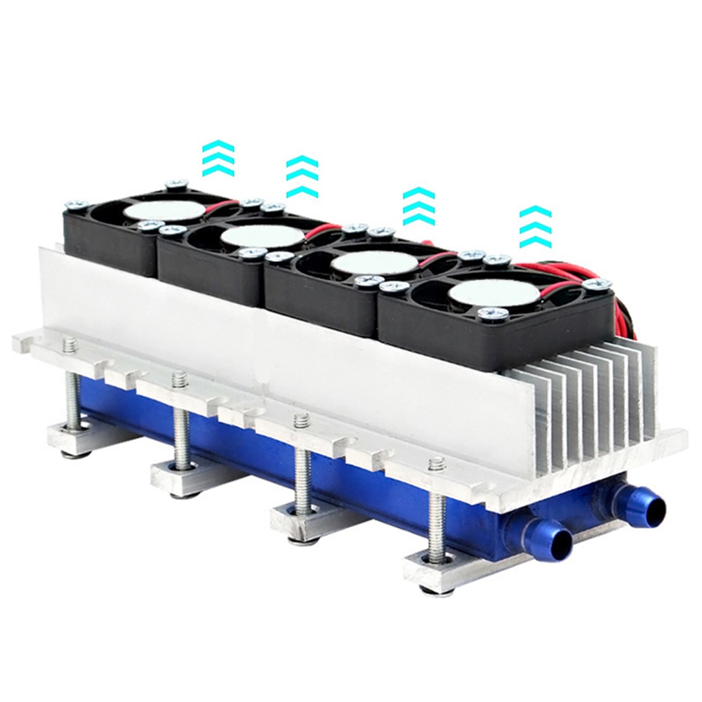 Système de refroidissement de climatiseur thermoélectrique Peltier, 288W, 12v dc, semi-conducteur, Kit de bricolage