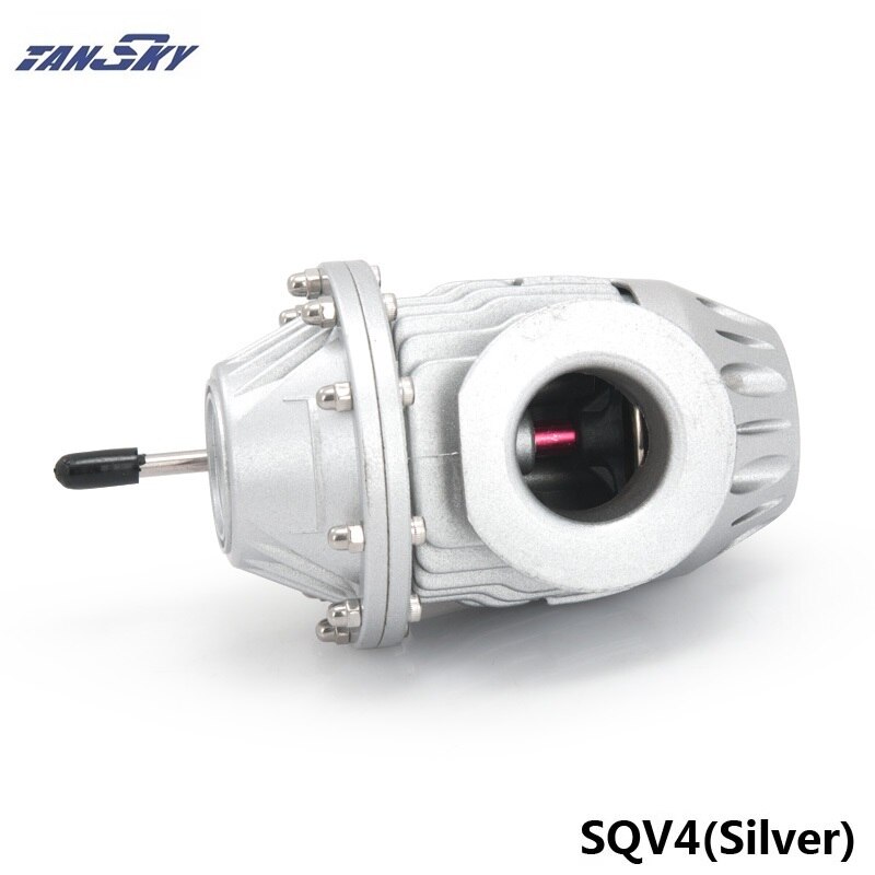Blow Off Valve SQV4 Voor Subaru Speciale Flang (Zilver/Zwart, Repliceren) TK-SQV4F