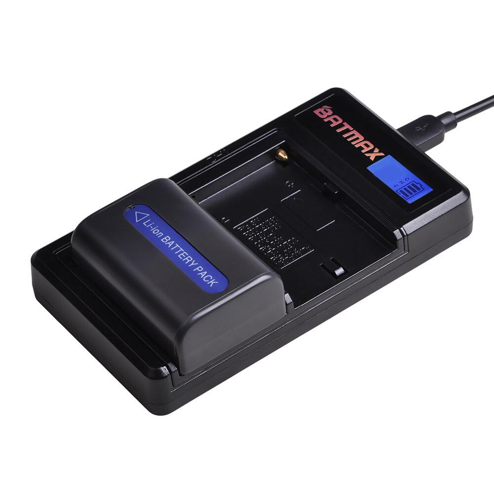 2Pcs NP-FM50 FM50 Battery + LCD Dual USB Charger for Sony NP-FM51 NP-FM30 NP-FM55H DCR-PC101 A100 Series DSLR-A100 Sony M Type