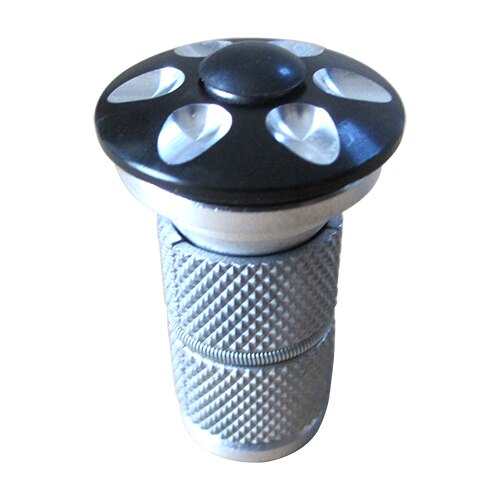28.6mm 1 1/8" Aluminium Cycling Bike Headset Cap Key Expander Bicycle Headsets Expander Nut Bicycle Accessories 4 Colors: SD13 Black