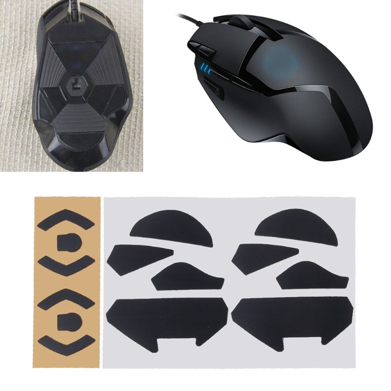 2 Sets/Pack Original Hotline Games Competition Level Mouse Feet Mouse Skates Gildes for Logitech G402 Mouse 0.8mm Thickness