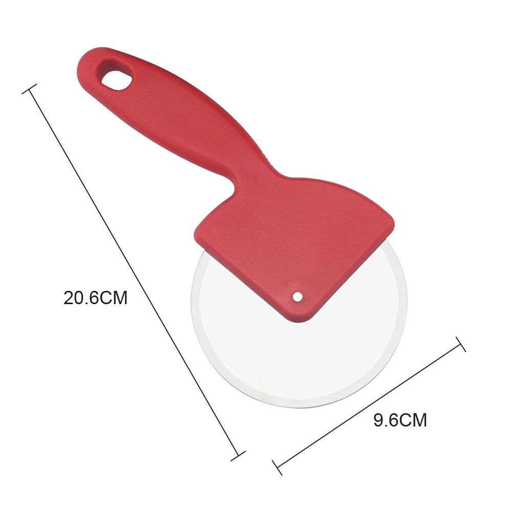 EHZ Pizza Cutter Wheel Stainless Steel Pizza Wheel Super Sharp Pizzar Slicer with Non Slip Handle Kitchen Tool: Style 4