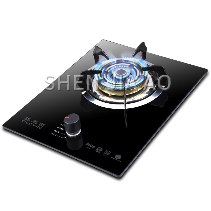Gas Stoves For Home Natural Gas Liquefied Gas Stove Tempered Glass Panel Thermocouple Protection Energy-saving Fire Stove