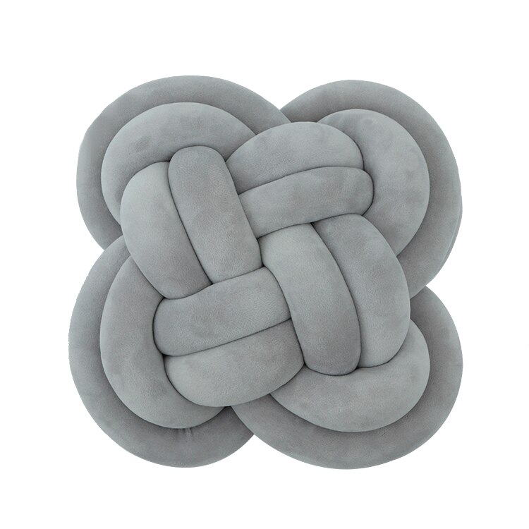 Bumpers Kussen Knoop Kussens Baby Knuffel Kussen Wieg Bumper Weven Bescherming Kussen Pad Accessoires YYJ006: YYJ006D