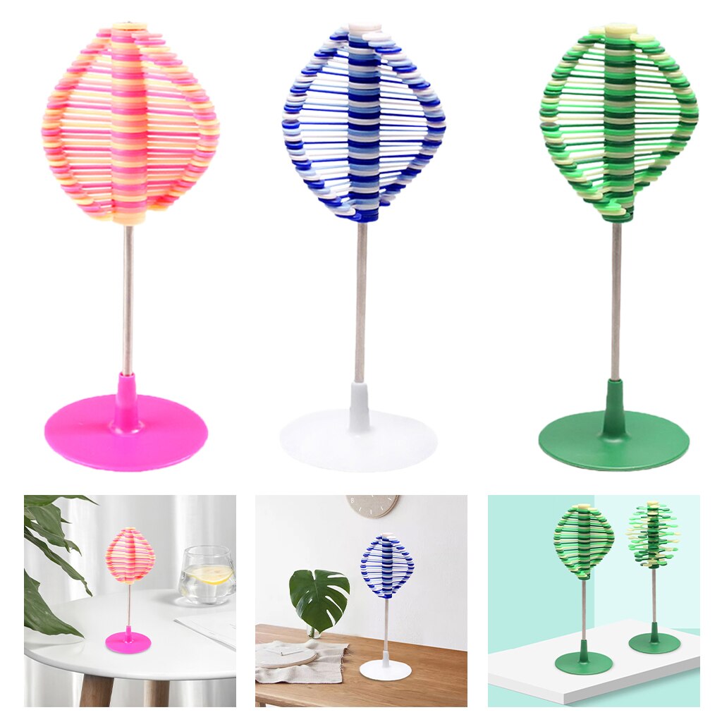 Plastic Spiral Decompression Spinning Adult Toy Ornaments Birthday