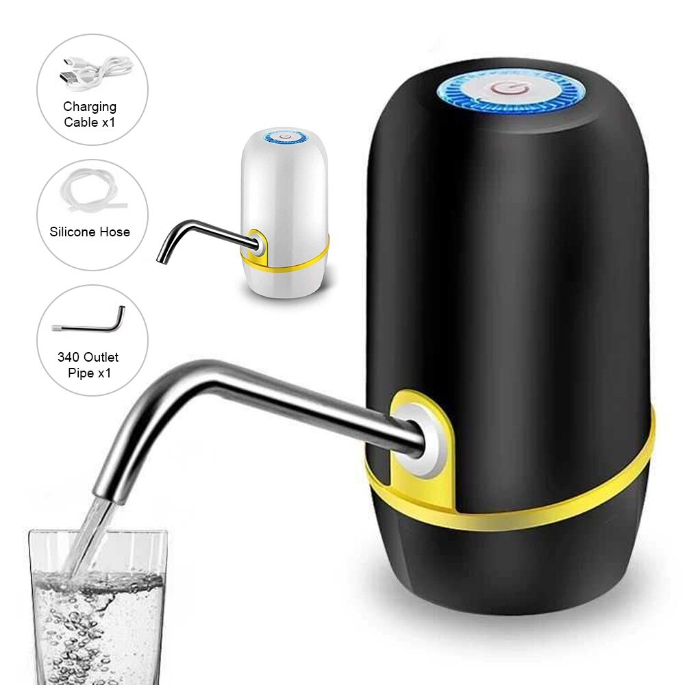 USB Wireless Smart Electric Water Pump Dispenser Bottle Portable Beverage Suction Automatic Suction Pump for Home Travel