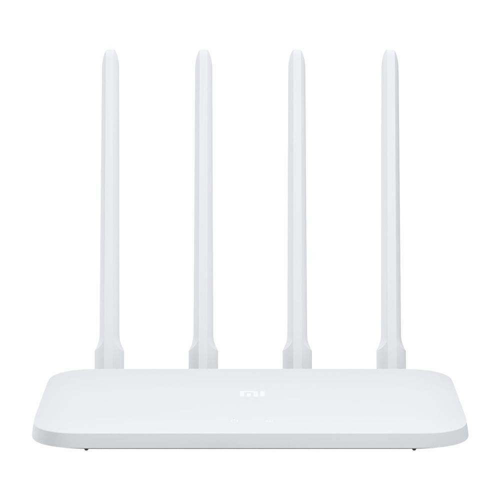 Xiaomi Mi WIFI Router 4C 64MB RAM DDR2 4 Antennas Band 300Mbps 2.4G Wireless Routers WiFi Repeater Mijia APP Intelligent Control: CN Plug