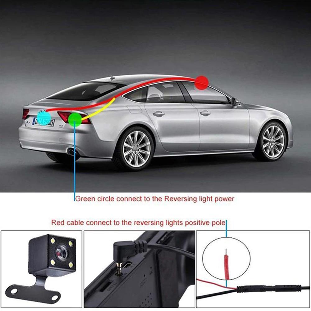 Cámara de visión trasera de coche, cámara de marcha atrás, cámara de respaldo de coche, suministros para automóviles, accesorios para automóviles