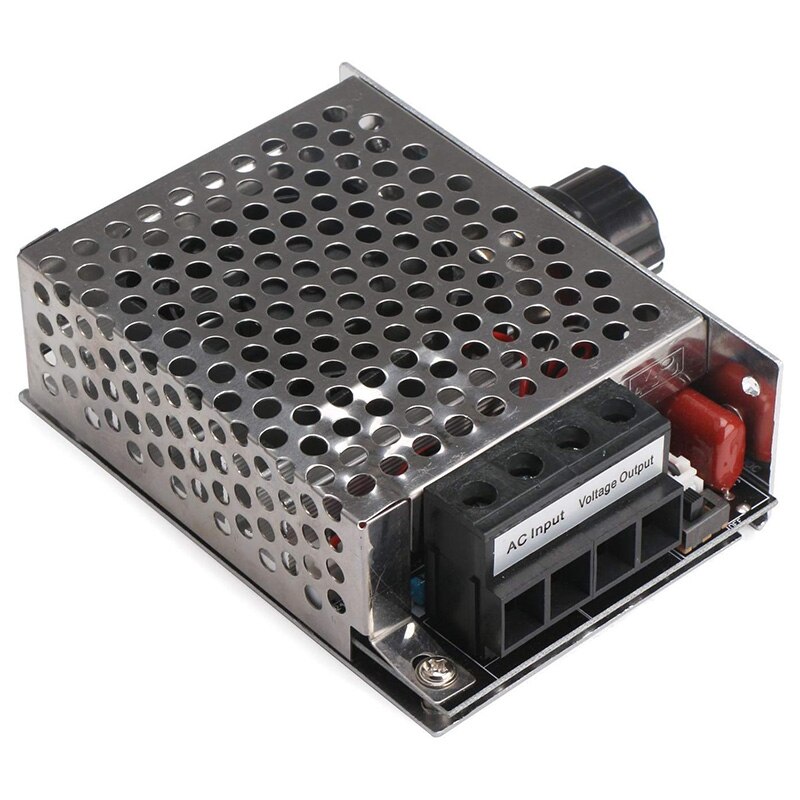 Heißer YO-220V AC 10000W Triac Spannung Regler Geschwindigkeit Dimmer Temperatur Kontrolle