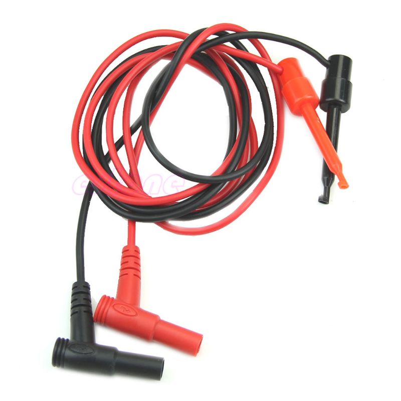 Banana Plug Naar Hook Clip Probe Kabel Voor Multimeter Test Equipment