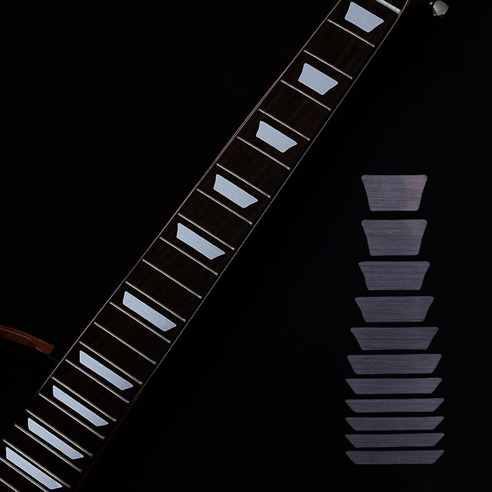 22 Styles Cross Inlay Decals Fretboard Sticker For Electric Acoustic Guitar Bass Ultra Thin Sticker Guitarra Accessories