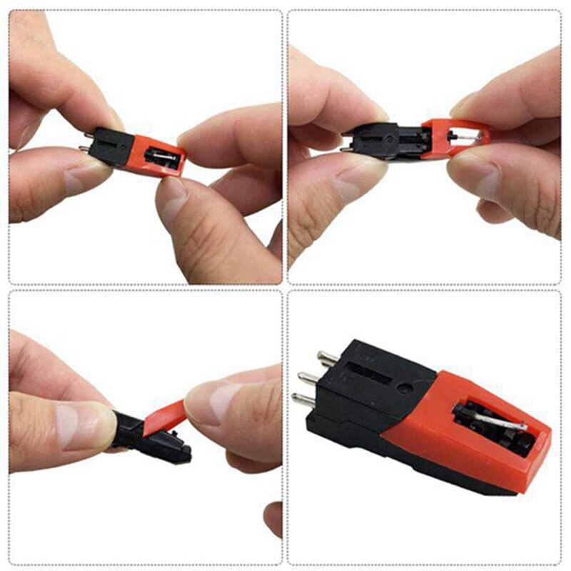 Giradischi degli aghi dello stilo della sostituzione della piattaforma girevole 4 pz per il giradischi fonografo di LP crosleion Jensen 1Byone