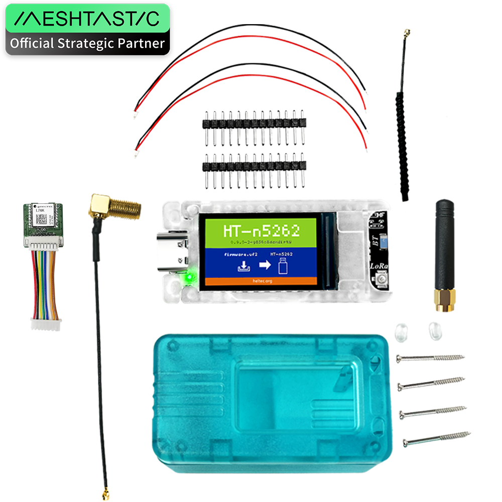 Meshtastic Tracker Heltec T114 V2 Nordic nRF52840 SX1262 LoRaWAN LoRa Arduino Positioning Devboard Low Power BLE WiFi: Khaki / Bundle 9