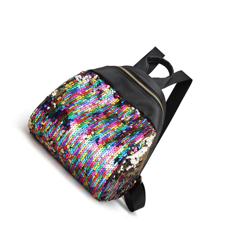 Shining Pailletten Rugzak Vrouwen Rugzak School Voor Meisje Reistassen Party Bags Glitter Rits Rugzak