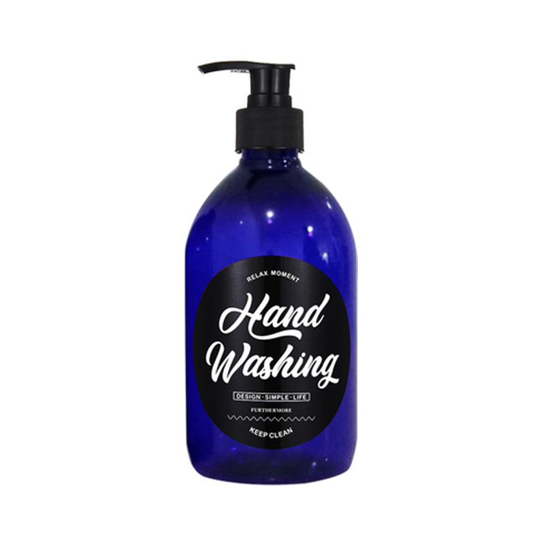 Navulbare Bruin Zeep Fles Badkamer Douche Gel Shampoo Lege Flessen Plastic Drukken Lotions Container 500Ml: H