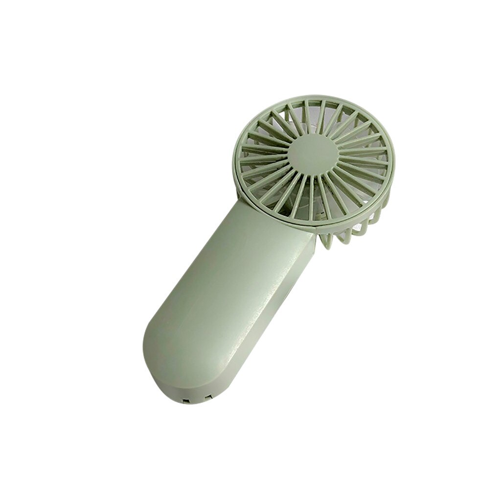 ipega portable fan usb rechargeable usb cooling fan Hanging Fan table fans Pocket fan mini handy fan Electric fast: Green