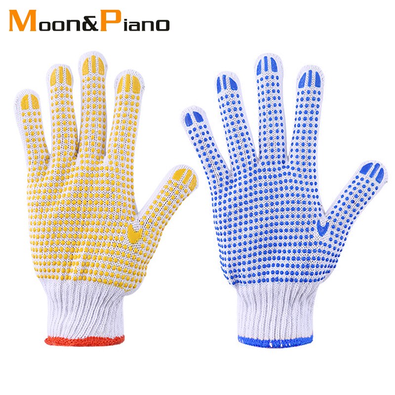 12 Pairs Siliconen Beschermende Veiligheid Bouw Handschoenen Multi Functie Cut Proof Anti Vibratie Handschoen Bouw Fabriek Handschoen