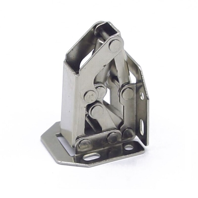 Satin Door Hinge Self Closing Hardware Adjustable Stainless Spring Hinge for Kitchen Cabinet Corner Hardware Replacement N1HF