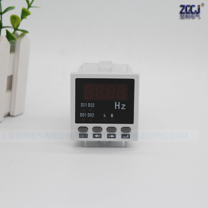Singal phase 220VAC 45-65Hz digital frequency panel meter 48*48*80mm mini digital Hz meter