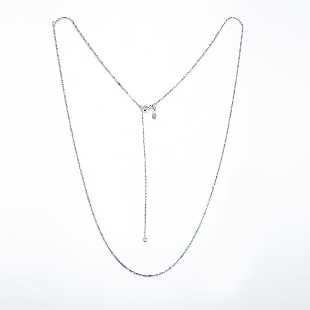 Zilveren Ketting Ketting 100% Authentieke Sterling-Zilver-Sieraden Voor Vrouwen