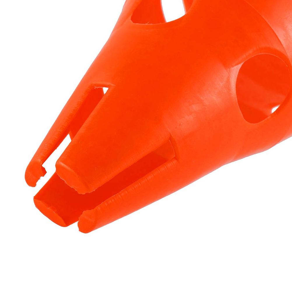 5Stck Zeichen Kegel FußBall Multi-Messgerät Marker Straße Zeichen Straße Block Ausbildung Kegel